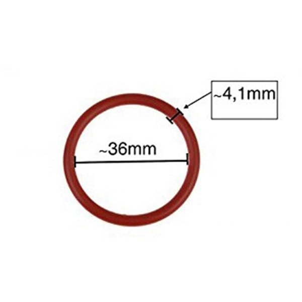 Egnet for kaffemaskin ekstraktor Prosess tetningsring 10 stykker o-ring erstatning forsegling Rin