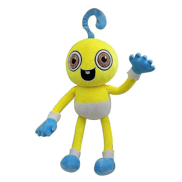 Poppy Playtime 3 Poppy-serie mamma og pappa utstoppede dukke gassmaske hette plysjleke [DB] Bobby Son-40cm