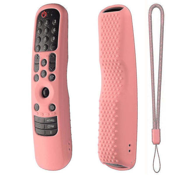 TV-fjernkontroll beskyttende for etui for Lg An-mr21gc An-mr21ga An-mr21n [DB] Pink