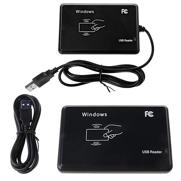 för Mifare-kort IC-kortläsare USB Hassel 13,56MHz MF1 S50 Thin33 [Db]
