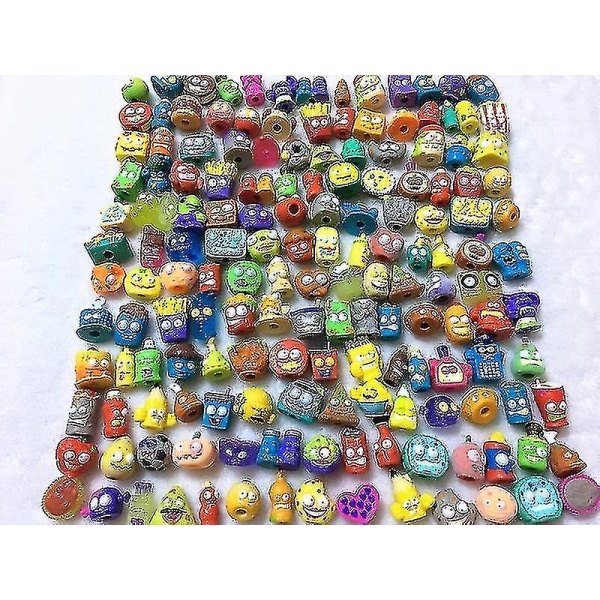 20 stk/pakke Shopping The Grossery Gang Mini Action Toys Figurer Søppel Søppel Anime Dukke Barn Spill Modell Dukker Julegave Leke Gave Til Barn Db