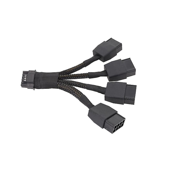 18awg 4x8pin Pci-e 16pin(12+4) Pci-e 5.0 12vhpwr 16p jatkokaapeli Gpu Rtx4090 Rtx4080 Ser