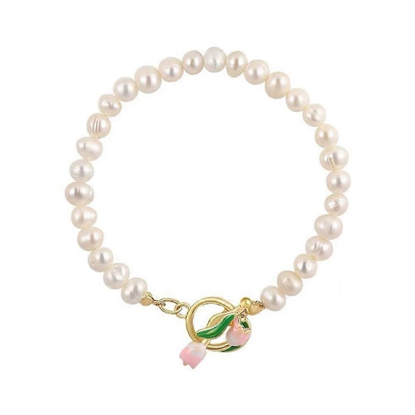 Tulipanblomster Armbånd Perle Armbånd [DB]