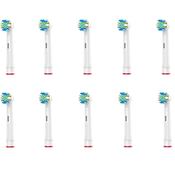 10 kpl Brecision Cleaning -hammasharjoja vaihtoharjaspäillä hammaslangan puhdistukseen