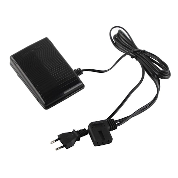 Fodpedal Switch Professionel Udskiftningsfodpedal med Kabel til Symaskine Tilbehør EU Stik 220V {Db}