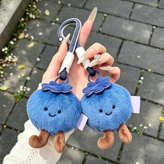Plånboksnyckelring | Söt och gullig nyckelringshänge | Handväskberlock (DB)