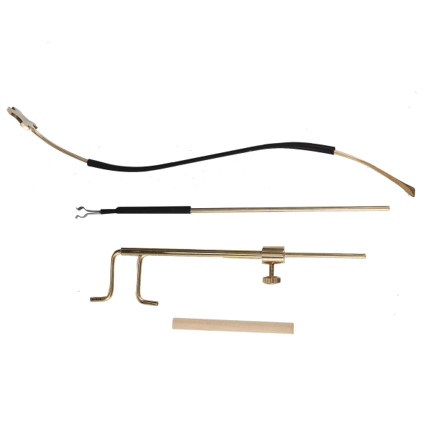 Brass Violin Luthier Tools Kit Violin Sound Post Set Sound Post Installation Tool, Violin Making Rep [DB] Gold