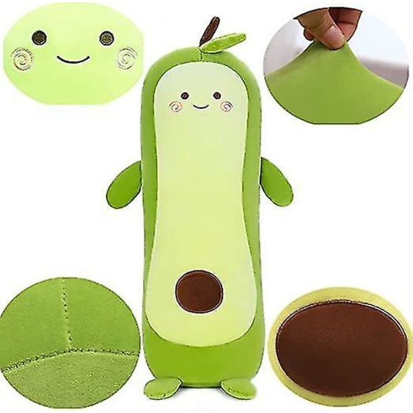 Plush Avocado Leke-Dukke Sovepute Dukke Høytidsgave Plush Leke Pute db A 65CM