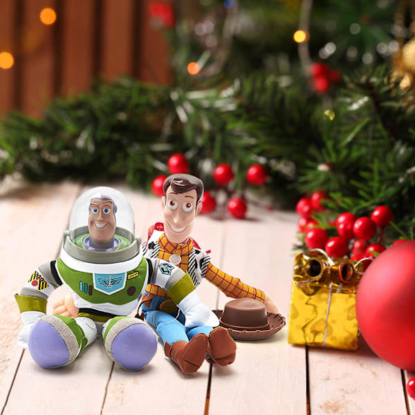 40cm Toy Story, Sheriff Woody, Buzz Lightyear plysjleke, stort hodetrekk, Buzz [DB] Jessie