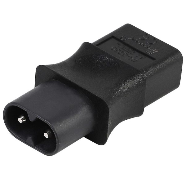 2-polet Iec 320 C8 han til Iec 320 C9 hun AC-adapter 6A/250V EU industriel strømomformer