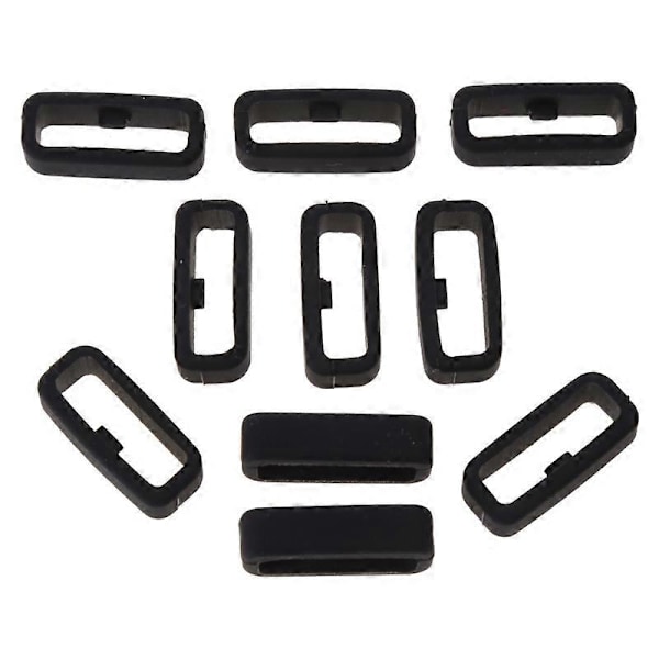 Spänne Fixeringsring för Garmin-Venu 2S/GarminActive S/Vivoactive 4s Smartwatch DB Black 18mm