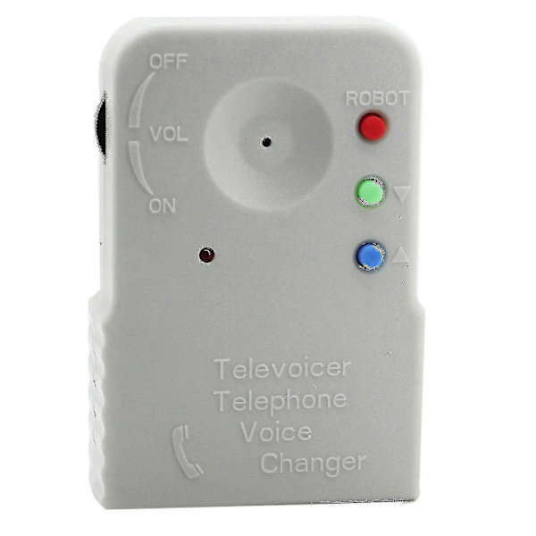 Ny Mini Söt Bärbar Trådlös 8-Röstsändare Telefonmikrofon Förklädnad -JA DB