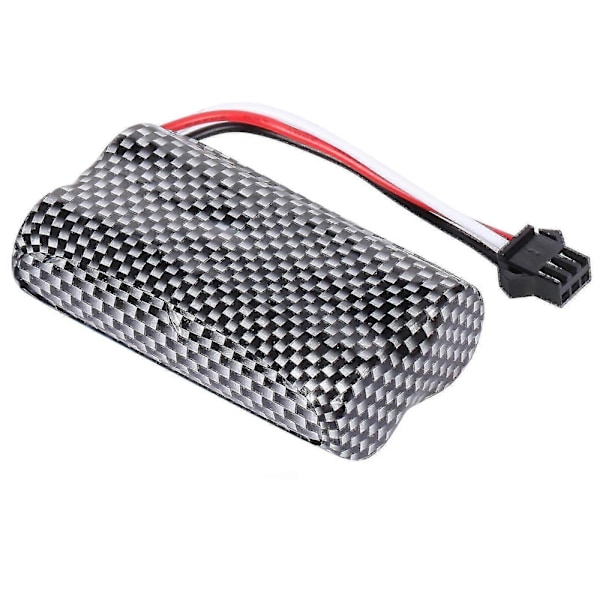 7.4v 1200mah Li-ion Batteri For Rc Biler Stuntbiler Med Sm-3p Plugg [DB]