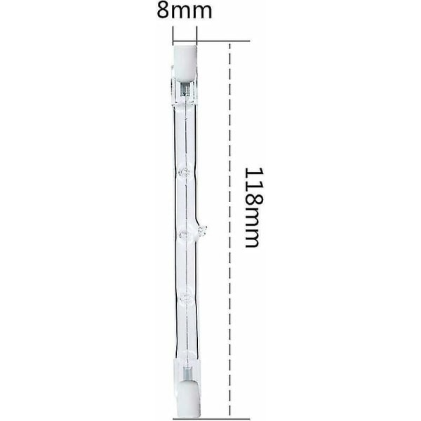 Halogener J118 160w R7s 118mm [DB]