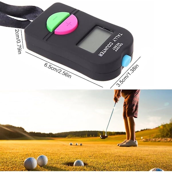 Håndholdt Digital Tæller, Elektronisk Håndholdt Digital Tæller, Golf Sports Tæller, Digital Håndholdt Tæller [Db]
