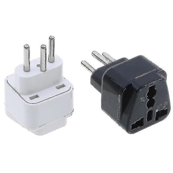 Universal UK/US/EU til Schweiz Schweiz AC Strømstik Rejseadapter Konvertere db Black