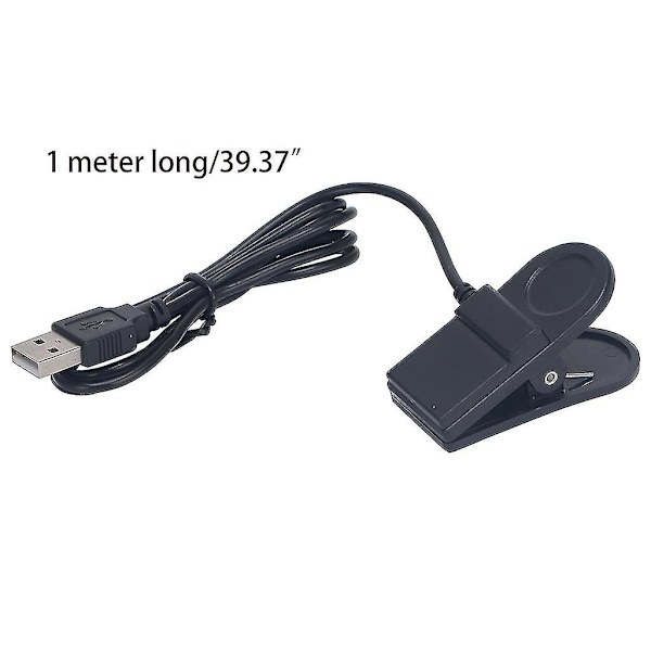 Klipsladekabel for Golf-buddy WT3 klokke USB-ladeklipskabel [db]