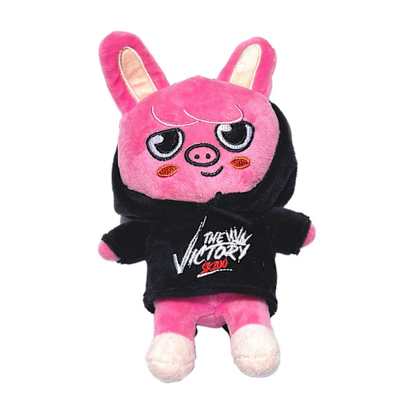 Stray Kids plys bamse, 7,8 tommer Kawaii plys bamser, kreativ blød udstoppet tegneserie plys bamse gave legetøj til børn fans [DB] pig
