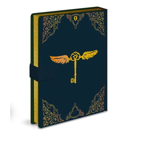 Harry Potter Alohomora A5 Låsbare Dagbog [DB] Black One Size