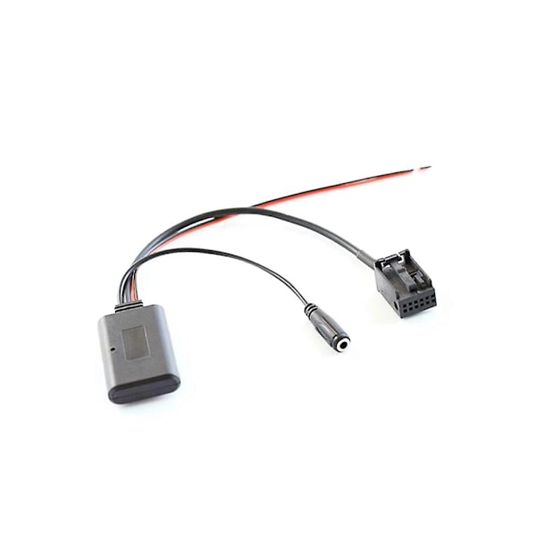 Bil Bluetooth 5.0 Aux-kabel Mikrofon Handsfree Mobiltelefon Gratis Samtale Adapter For E60 E63 E87 [DB]