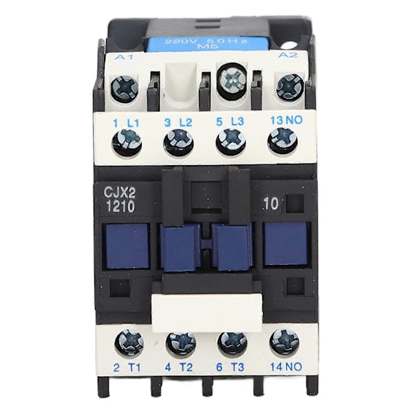 AC-kontaktori CJX2‑1210 Herkkä virtalähde sähköasennukseen 12A 50HZ 220V AC [db]