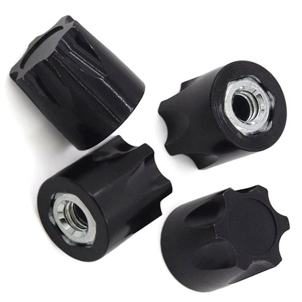 1/10 malli auton alumiiniseos mutteri kiipeily pyörän napa mutteri Scx10 90046 -4, punainen