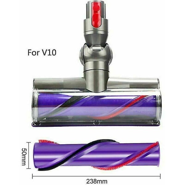 Børste sæt til Dyson V10 Absolute Animal Sv14 støvsuger 970135-01, 970100-05 [DB]