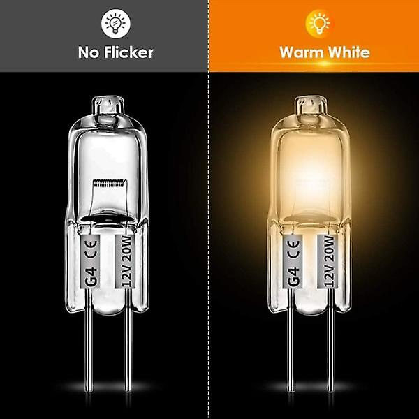 G4 halogenlampor Db 20W 20pcs