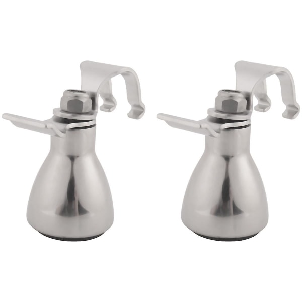2 Set 316 Rostfritt Stål Båt Flat Top Rattknapp, Ratt Manöverknapp För Båttillbehör Marin