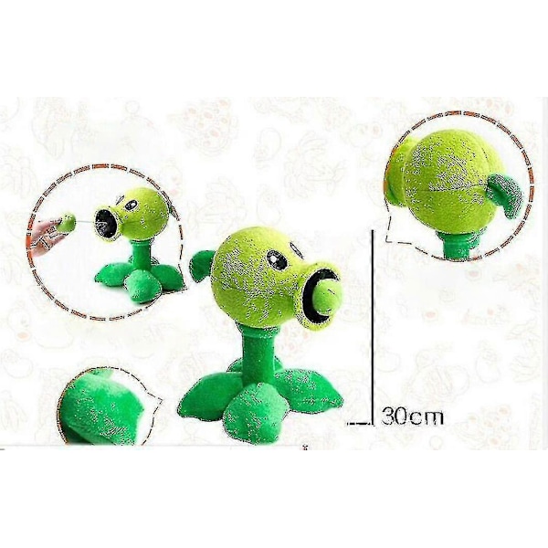 30cm Plants vs. Zombies Plyslegetøj Til Børns Fødselsdagsgave DB Style 3