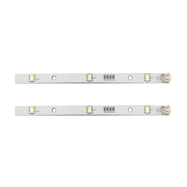 2x LED-list för Rongsheng Hisense Logik Kylfrysar Mddz-162a 1629348 [db]