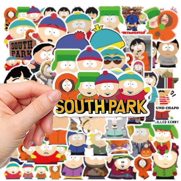 Db 50 kpl South Park vedenpitävät tarrat Diy matkalaukku kannettava kuppi rullalauta tarrat
