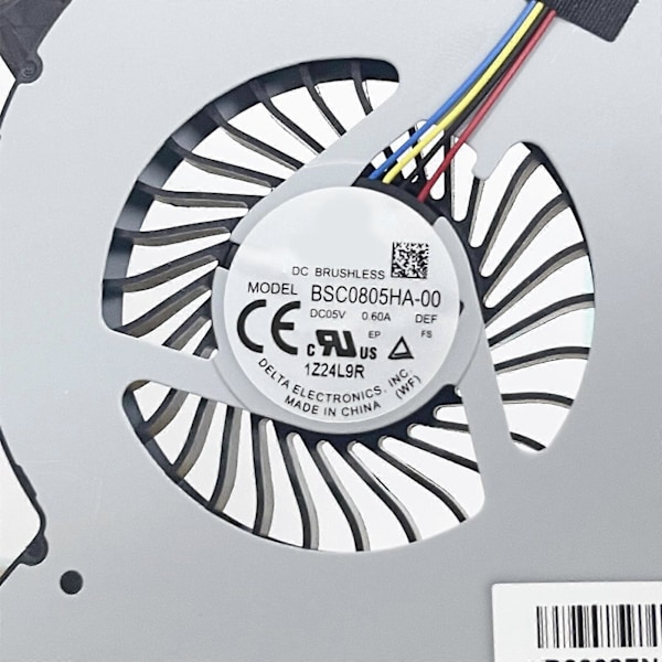 BSC0805HA-00 Børsteløs Notebook CPU Køleventilator Radiator til Intel NUC8I7BEH db