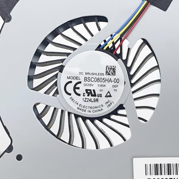 BSC0805HA-00 Fläktkylare för bärbar dator CPU för Intel NUC8I7BEH db
