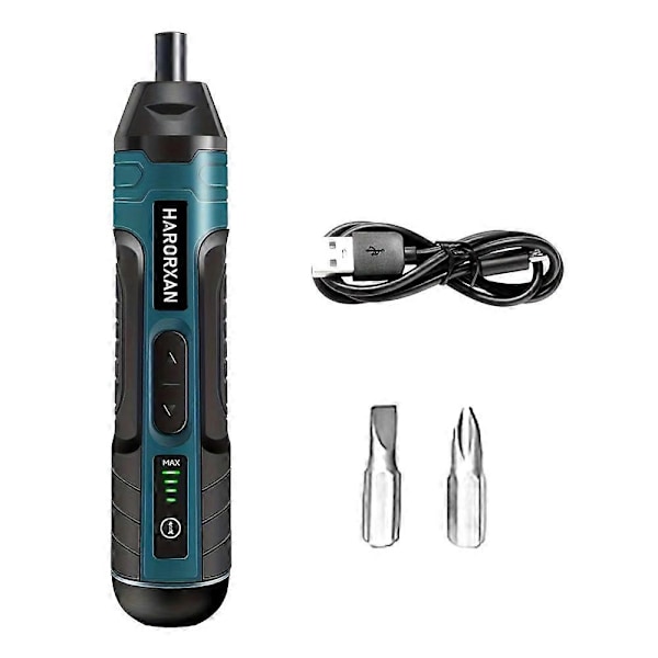 Sladdlös Elektrisk Skruvdragare 1300mah Batteri Mini Borrmaskin 3.6V Elverktyg Kit [Db] Kit A