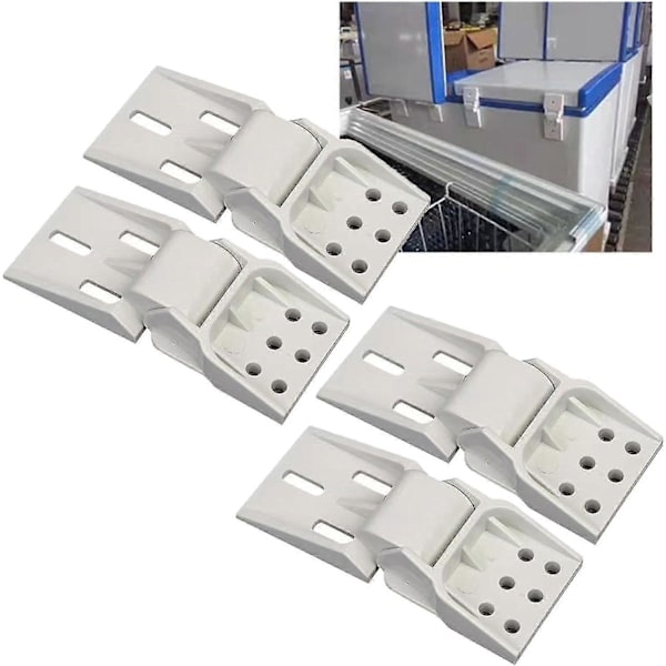 DB Fryseboks Hengsel Universell For Liten Fryser Hengsel Sammenleggbar Universell Fryseboks Motvekt Hengsel, Egnet Fryseboks | Fryseboks F 6-holes 4PCS