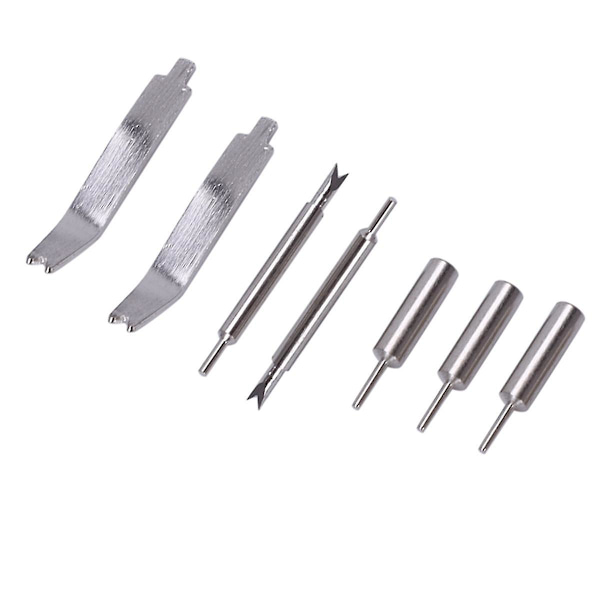168 st/set klockreparationssats bärbar professionell fjäderstångsverktyg klockbatteri klockarmband länk stift verktygssats