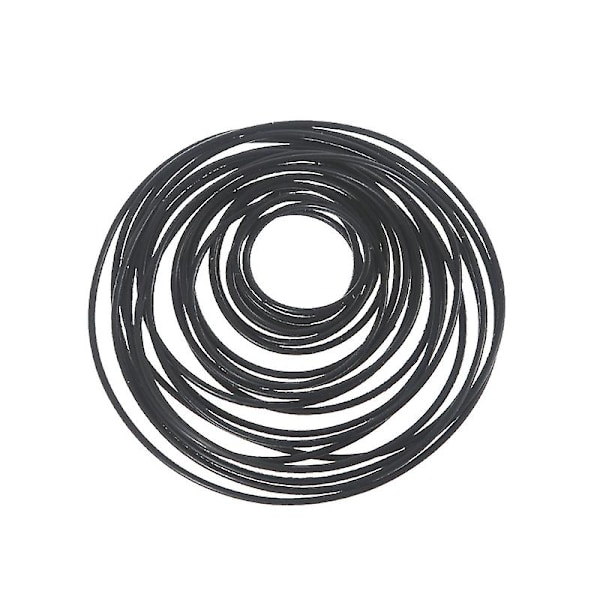 20 stk./parti Rund form Gummi Drivrem til Kassetteafspiller Optager Reparation [db] 25 to 80mm