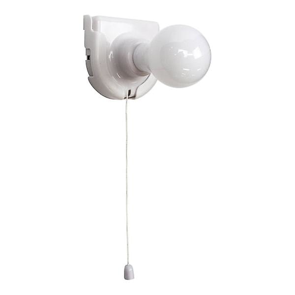 Bærbar LED-pære Hvit [db]
