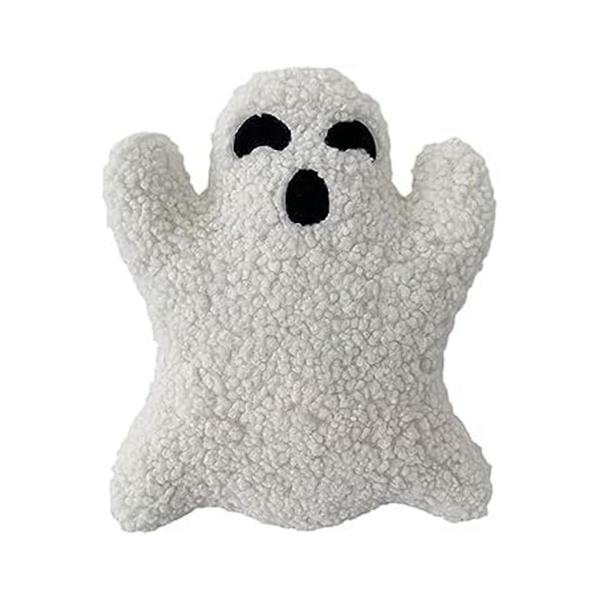 Halloween Dekoration Spøgelse Pude Sød Spøgelse Plys Spøgelse Formet Pude, Spøgelse Udstoppede Dyr, 16 Tommer