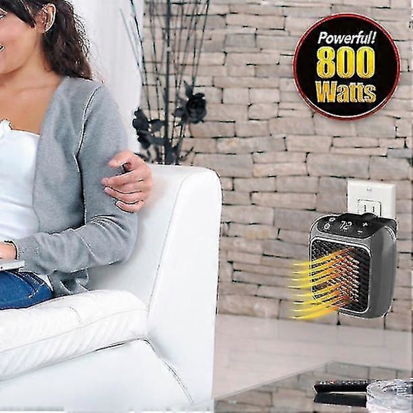 800 Watts Handy Heater Turbo, Vägguttag Värme -kb db US plug