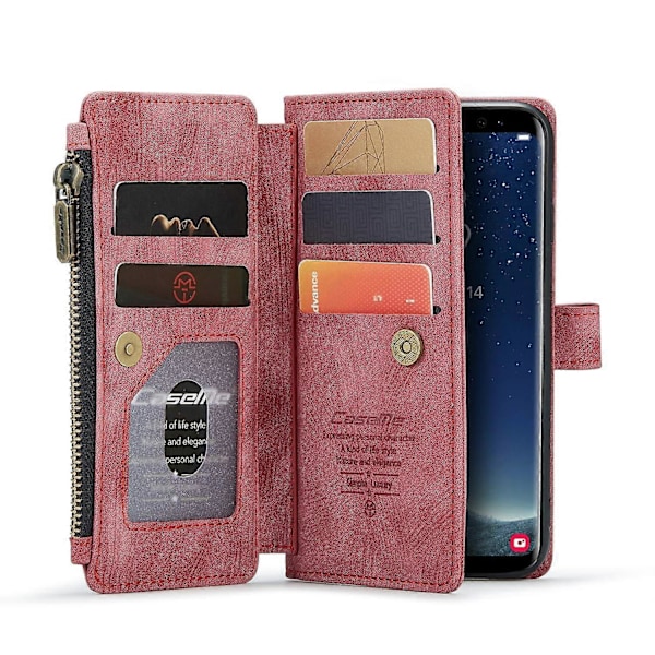 Til Galaxy S8 Telefon Cover [DB] Multicolor Red