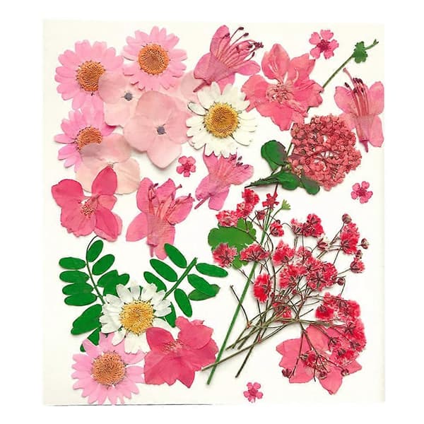 Handgjort blommaterial DIY-set för dekoration med 30 st