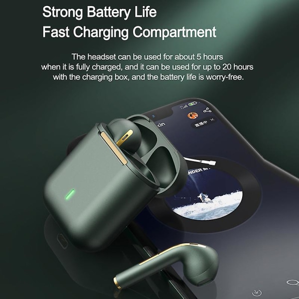 Xiaomi 2022 True Wireless Earphone, brusreducerande headset, bluetooth-hörlurar, stereo-öronsnäckor i örat handsfree-hörlurar