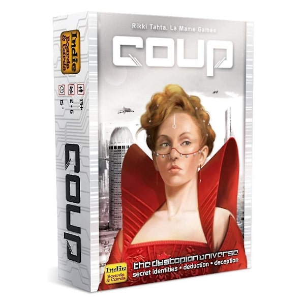 Coup The Resistance: Avalon Familievenlig Fest Spilkort Legetøj Til Hjemme-kup [DB]