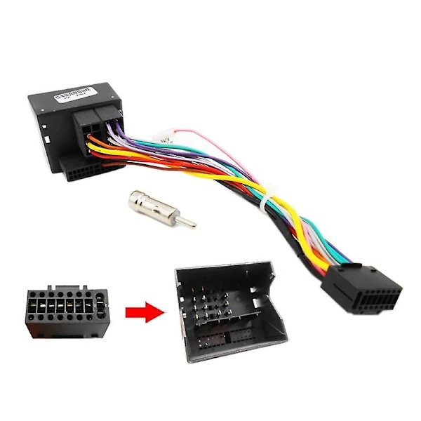 QuadLock Kabelhärda Adapter Antenna 12V Kontaktkabel för Ford Focus mk2 Mondeo mk3 S-max {db} Cable