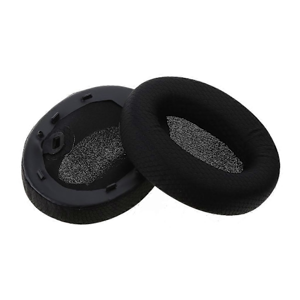 DB Kvalifiserte Øreputer Putetrekk for WH-1000XM4 Headset Øreputer Ørekopper Black Net