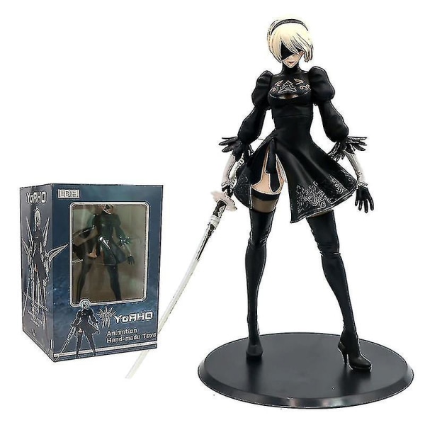 Anime Nier:automata 2b Yorha No 2 Type B Nais Phicen Toiminta Pvc-hahmo[pb] Db B