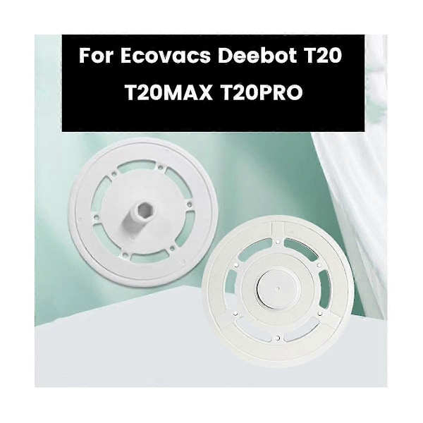 Moppställ för Deebot T20/t20max/t20pro Robotdammsugare Ersättningstillbehör Moppdukshållare [DB] White