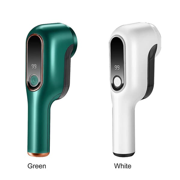 Scrubbeeze fnugfjerner, elektrisk fnugfjerner genopladelig, digital strømvisning fnugfjerner db White